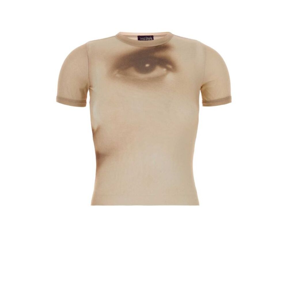 Jean Paul Gaultier Women Printed Tulle T-Shirt
